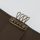 LOUIS VUITTON Taiga Multicles 4 Key Case Grizzly M30528 LV Auth 178406A-9