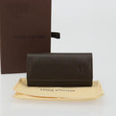 LOUIS VUITTON Taiga Multicles 4 Key Case Grizzly M30528 LV Auth 178406A-12