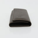 LOUIS VUITTON Taiga Multicles 4 Key Case Grizzly M30528 LV Auth 178406A-3