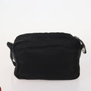 PRADA Shoulder Bag Nylon 4 Set Khaki Black Red Auth 178408-11