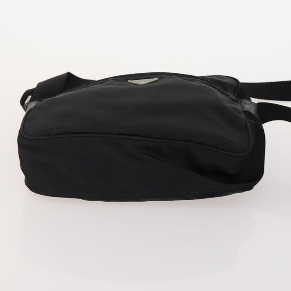 PRADA Shoulder Bag Nylon 4 Set Khaki Black Red Auth 178408