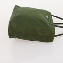 PRADA Shoulder Bag Nylon 4 Set Khaki Black Red Auth 178408-24