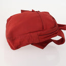 PRADA Shoulder Bag Nylon 4 Set Khaki Black Red Auth 178408-4