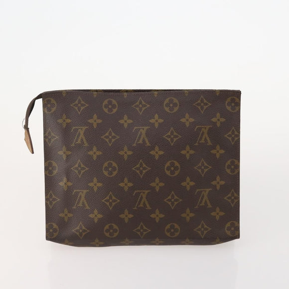 LOUIS VUITTON Monogram Clutch Bag 4 Set LV Auth 178409