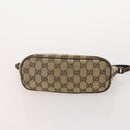 GUCCI GG Canvas Hand Bag 4 Set Black Beige Auth 178410-12