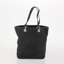 GUCCI GG Canvas Hand Bag 4 Set Black Beige Auth 178410-14