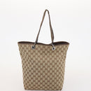 GUCCI GG Canvas Hand Bag 4 Set Black Beige Auth 178410-20