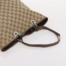 GUCCI GG Canvas Hand Bag 4 Set Black Beige Auth 178410-23