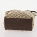 GUCCI GG Canvas Hand Bag 4 Set Black Beige Auth 178410-25