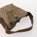 GUCCI GG Canvas Hand Bag 4 Set Black Beige Auth 178410-5