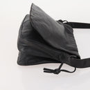 LOEWE Anagram Shoulder Bag Leather 2 Set Red Black Auth 178412-4