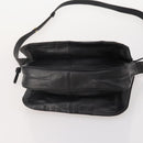 LOEWE Anagram Shoulder Bag Leather 2 Set Red Black Auth 178412-7