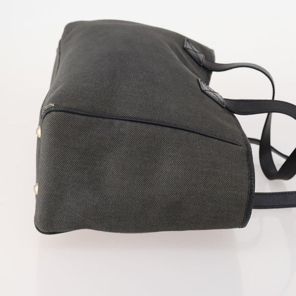 GUCCI GG Canvas Shoulder Bag Canvas 4 Set Beige Black Auth 178414