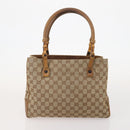 GUCCI GG Canvas Shoulder Bag Canvas 4 Set Beige Black Auth 178414-9
