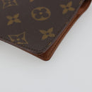 LOUIS VUITTON Monogram Agenda PM Day Planner Cover R20005 LV Auth 178417-11