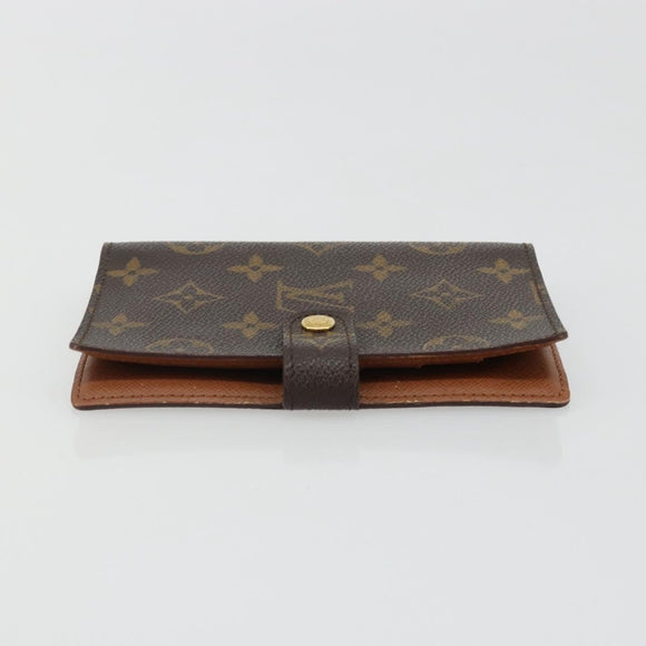 LOUIS VUITTON Monogram Agenda PM Day Planner Cover R20005 LV Auth 178417
