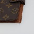 LOUIS VUITTON Monogram Agenda PM Day Planner Cover R20005 LV Auth 178417-8