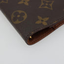 LOUIS VUITTON Monogram Agenda PM Day Planner Cover R20005 LV Auth 178417-9