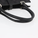 GUCCI GG Canvas Jackie Hand Bag Black Silver 002 1065 Auth 178472-7