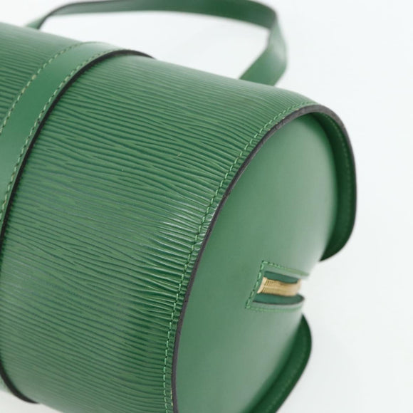 LOUIS VUITTON Epi Soufflot Hand Bag Green M52224 LV Auth 178475A
