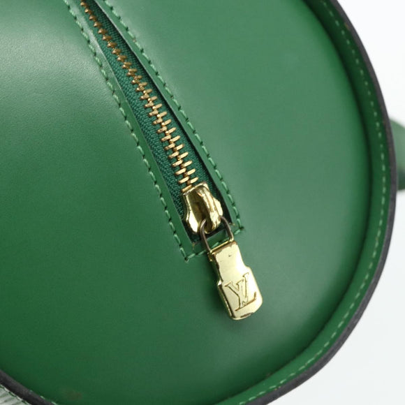 LOUIS VUITTON Epi Soufflot Hand Bag Green M52224 LV Auth 178475A