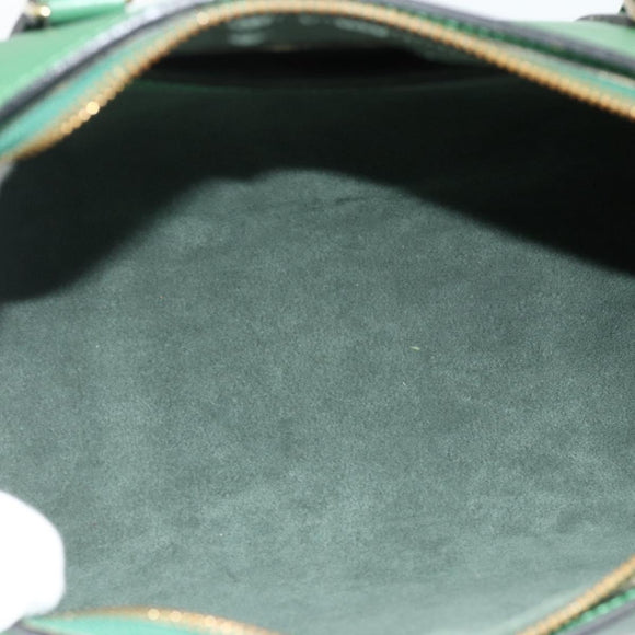 LOUIS VUITTON Epi Soufflot Hand Bag Green M52224 LV Auth 178475A