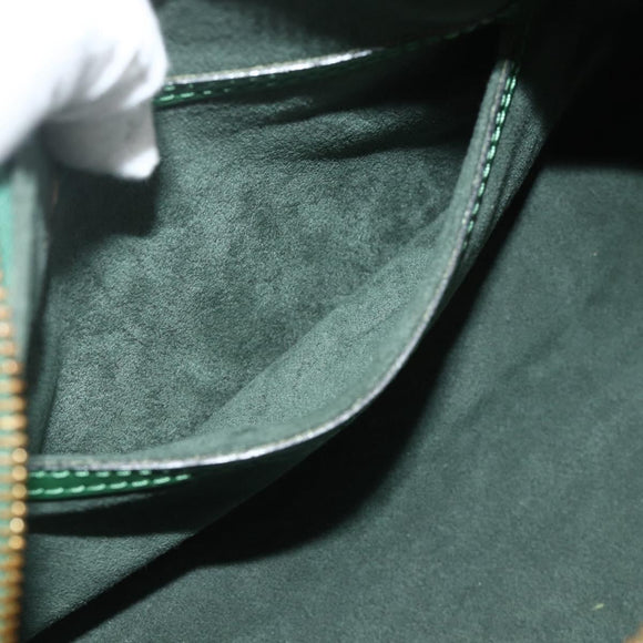 LOUIS VUITTON Epi Soufflot Hand Bag Green M52224 LV Auth 178475A