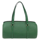 LOUIS VUITTON Epi Soufflot Hand Bag Green M52224 LV Auth 178475A-3