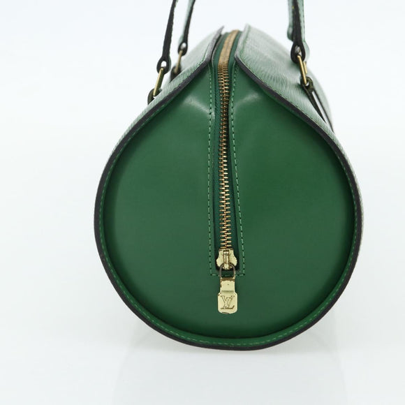 LOUIS VUITTON Epi Soufflot Hand Bag Green M52224 LV Auth 178475A