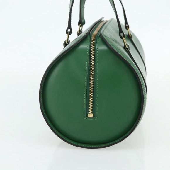LOUIS VUITTON Epi Soufflot Hand Bag Green M52224 LV Auth 178475A