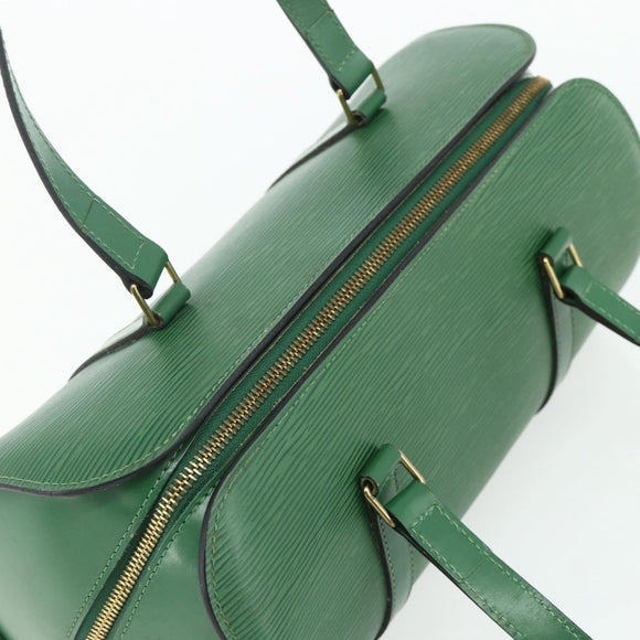 LOUIS VUITTON Epi Soufflot Hand Bag Green M52224 LV Auth 178475A