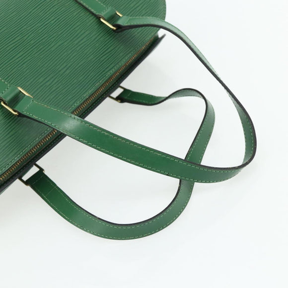 LOUIS VUITTON Epi Soufflot Hand Bag Green M52224 LV Auth 178475A