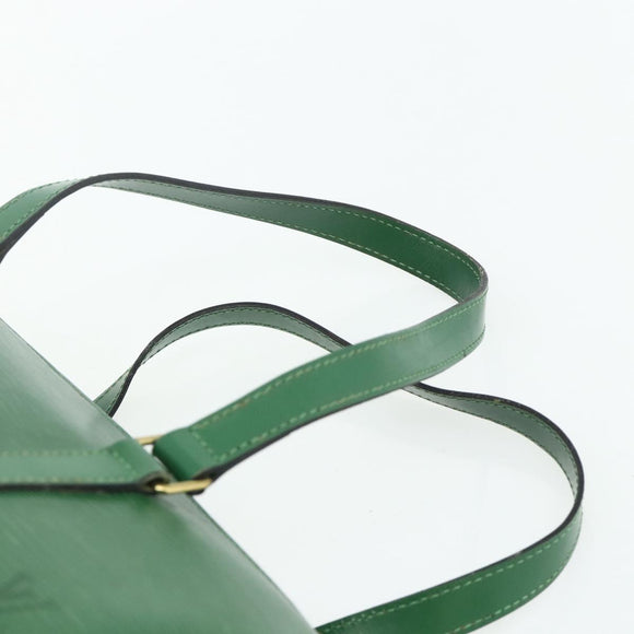LOUIS VUITTON Epi Soufflot Hand Bag Green M52224 LV Auth 178475A