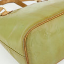 LOUIS VUITTON Monogram Vernis Houston Hand Bag Baby Blue M91005 LV Auth 178479-16