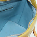 LOUIS VUITTON Monogram Vernis Houston Hand Bag Baby Blue M91005 LV Auth 178479-18