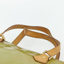 LOUIS VUITTON Monogram Vernis Houston Hand Bag Baby Blue M91005 LV Auth 178479-8