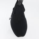 FENDI Mamma Baguette Shoulder Bag Black Silver Auth 178484-3