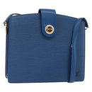 LOUIS VUITTON Epi Capuchin Shoulder Bag Blue M52345 LV Auth 178487-1