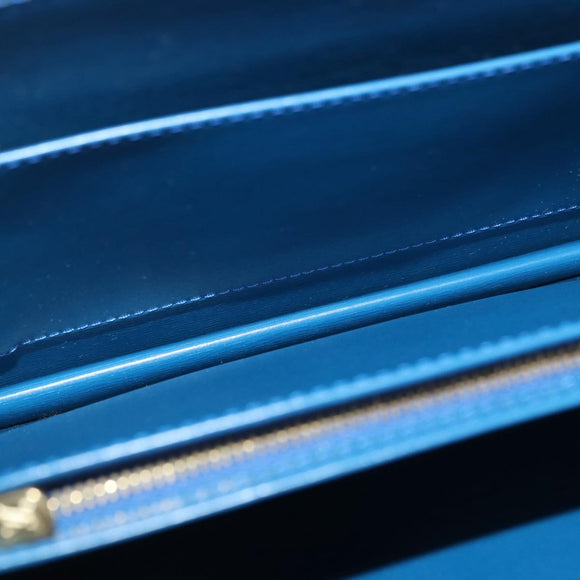 LOUIS VUITTON Epi Capuchin Shoulder Bag Blue M52345 LV Auth 178487