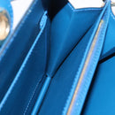 LOUIS VUITTON Epi Capuchin Shoulder Bag Blue M52345 LV Auth 178487-19