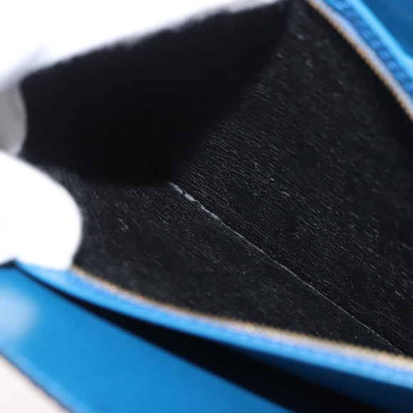 LOUIS VUITTON Epi Capuchin Shoulder Bag Blue M52345 LV Auth 178487