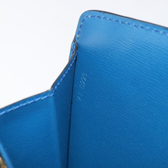 LOUIS VUITTON Epi Capuchin Shoulder Bag Blue M52345 LV Auth 178487