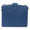 LOUIS VUITTON Epi Capuchin Shoulder Bag Blue M52345 LV Auth 178487-2