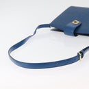 LOUIS VUITTON Epi Capuchin Shoulder Bag Blue M52345 LV Auth 178487-7