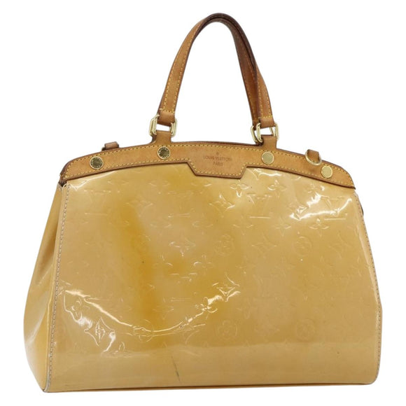LOUIS VUITTON Vernis Blair MM Hand Bag 2way Rose Flow Lantern M91621 Auth 178488