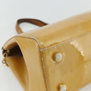 LOUIS VUITTON Vernis Blair MM Hand Bag 2way Rose Flow Lantern M91621 Auth 178488-15