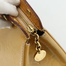 LOUIS VUITTON Vernis Blair MM Hand Bag 2way Rose Flow Lantern M91621 Auth 178488-9