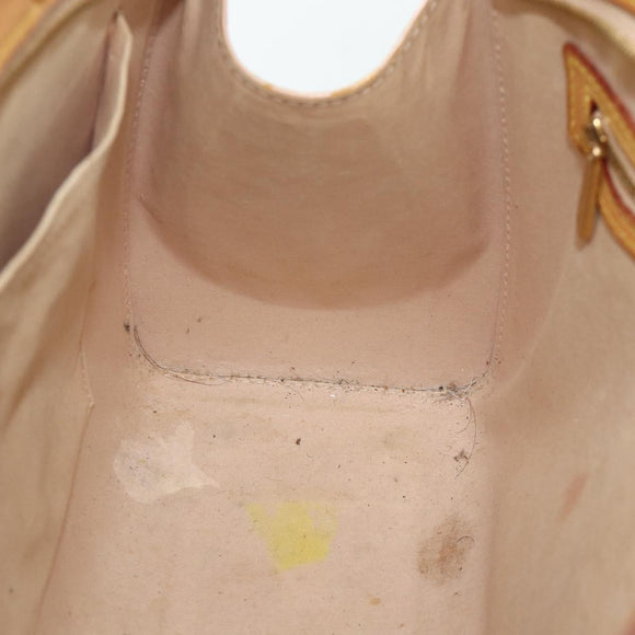 LOUIS VUITTON Vernis Blair MM Hand Bag 2way Rose Flow Lantern M91621 Auth 178488