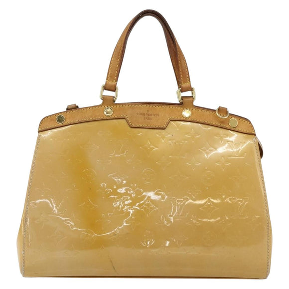 LOUIS VUITTON Vernis Blair MM Hand Bag 2way Rose Flow Lantern M91621 Auth 178488