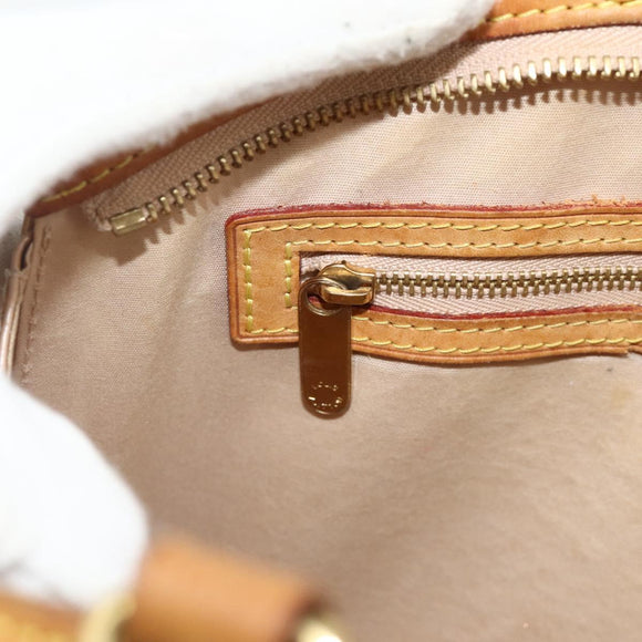 LOUIS VUITTON Vernis Blair MM Hand Bag 2way Rose Flow Lantern M91621 Auth 178488